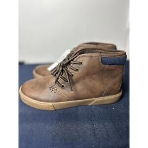 Boys | Nautica | Breakwater Brown Lace-Up Casual Boots | NWT